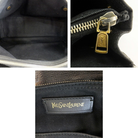 Saint Laurent Muse toe Shoulder bag diagonal black YSL leather - Picture 6 of 9